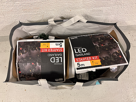 2st LED Girlanger North, 5m