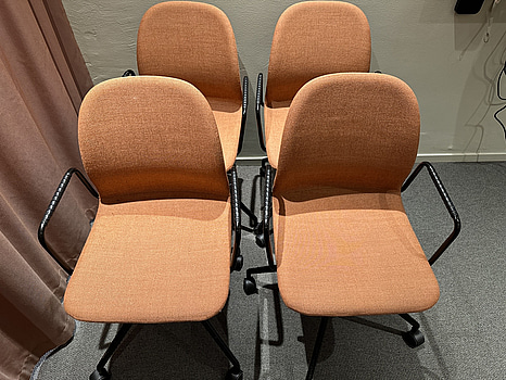 4 st. Kontorsstolar EFG