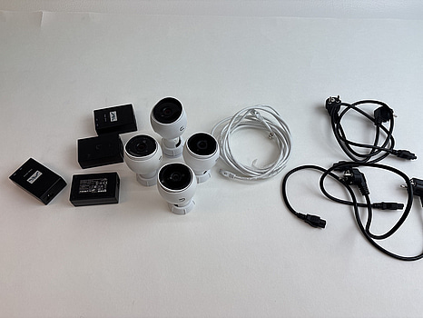 4 st. Övervakningskameror Ubiquiti UVC-G3 - RESERVDELSOBJEKT