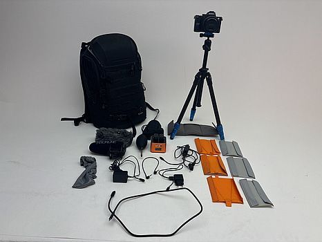 Kamerahus Sony ILCE-7M3 inkl. diverse kameratillbehör