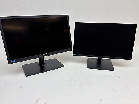 2 st. Datorskärmar, Samsung S24A650S, 24 tum och Samsung F24T450FQR, 24 tum