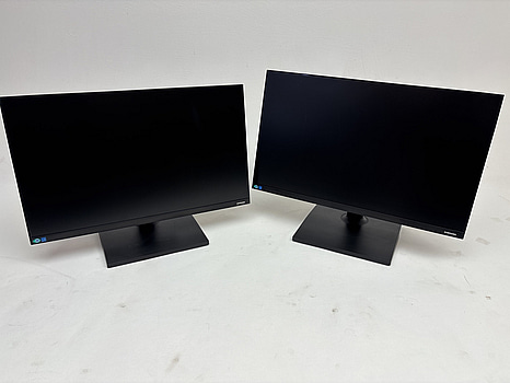 2 st. Datorskärmar Samsung F24T450FQR, 24 tum