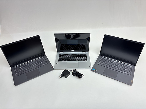 Parti med Chromebooks, olika modeller Asus CM1400FX 14 tum