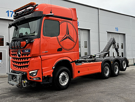 Tridemväxlare Mercedes-Benz Arocs 3758 -2023 | JOAB L24 | Plogutrustad