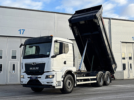 Schaktbil MAN TGS 28.360 6X2-2 BL CH -2023 | Zetterbergs