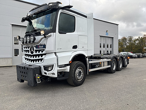 Tridemväxlare Mercedes-Benz  963-8-H Arocs 3751 -2023 | JOAB L24 | Plogutrustad