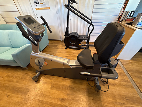 Sittande motionscykel