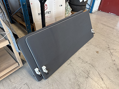 2 st bordsskärmar, 160x65 cm
