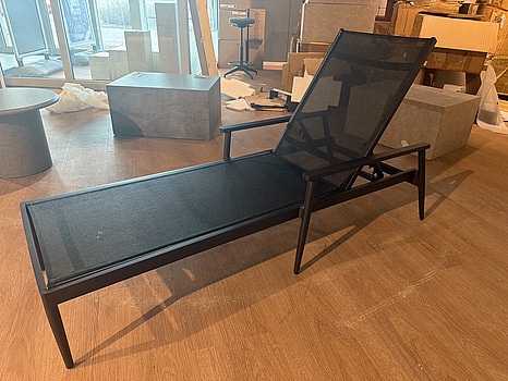 Solsäng, svart, Venture Home