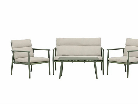 Mazzaro sofa seat, grön/beige, Venture Home