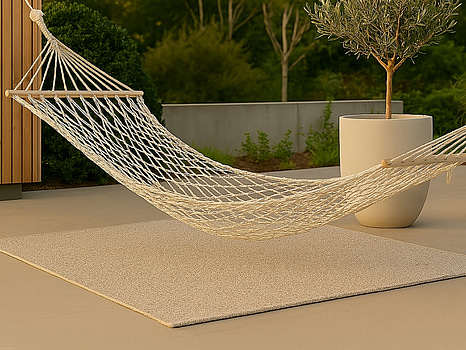 Ubud hängmatta, vit, Venture Home