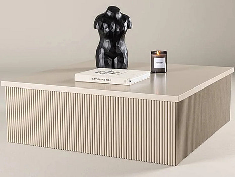 Lenox soffbord, beige, Venture Home