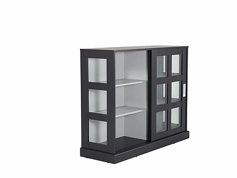 Cabinet svart venture Home