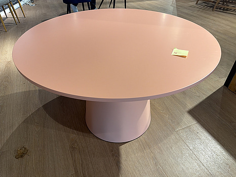 Lanzo runt matbord, rosa, Venture Home