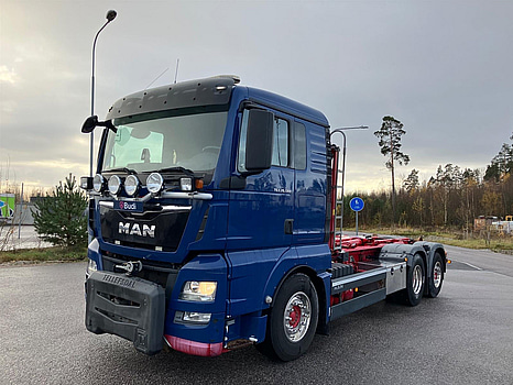 Lastväxlare MAN TGX 26.560 6X2 -2015 | Hiab | Plogutrustad