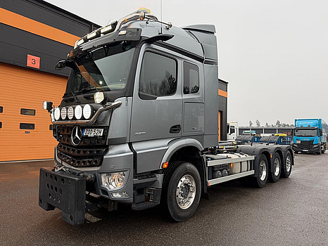Tridemväxlare Mercedes-Benz Arocs -2022  | JOAB 24 ton | Plogutrustad