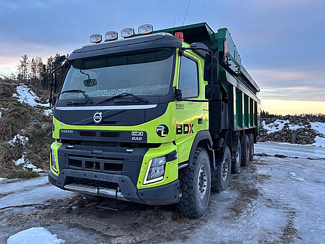 Lastbil / Gruvbil Volvo FMX 540 Mätarställning (km): 12 887 mil