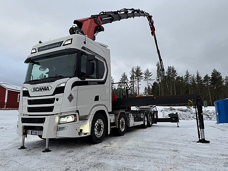 Kranbil Scania R500 8x2 12.7 -2018 | Palfinger