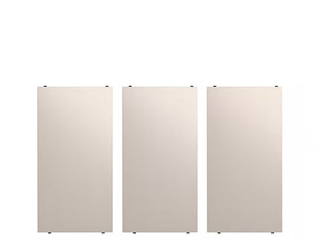 3 st. Hyllplan String, beige 58x30 cm. Ord. pris inkl. moms: ca 1129 kr.
