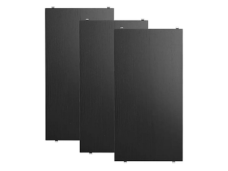 3 st. Hyllplan String, svartbetsad ask, Ord. pris inkl. moms: ca 1200 kr