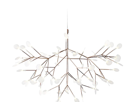 Taklampa Moooi Heracleum. Ord. pris inkl. moms: ca 46 000 kr. - Reparationsobjekt