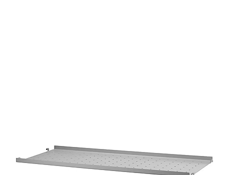 3 st. Hylla String Furnitures, Metal shelf low edge