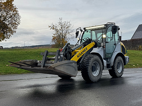 Hjullastare Kramer 8085 -2022 | Planerskopa & gafflar | Krabbstyrning