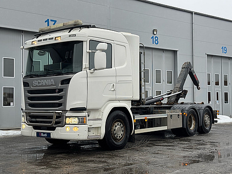 Lastväxlare Scania G450 LB 6X2*4 HNB -2016 | HIAB 21-ton | Full-luft