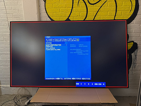 NEC MultiSync C981Q – 98” professionell storbildsskärm (4K UHD)