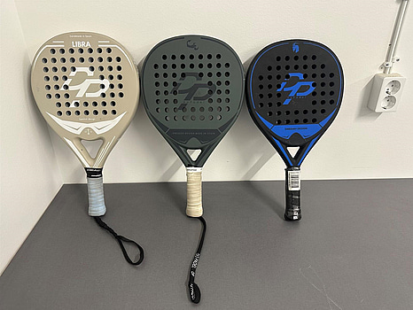 3 st. Padelracket, DoPadel, olika modeller.