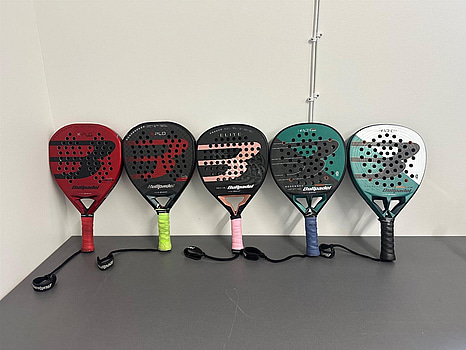5 st. Padelracket, Bullpadel, olika modeller.