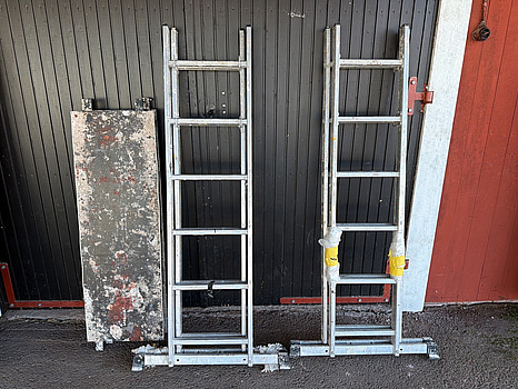 Stegar / arbetsplattform