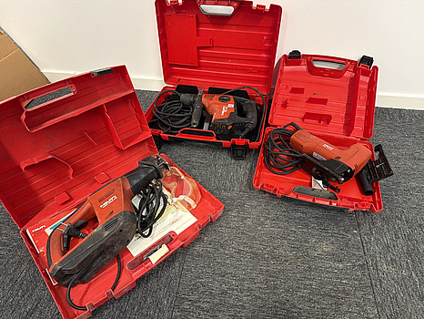 Tigersåg, borrhammare & sticksåg, Hilti