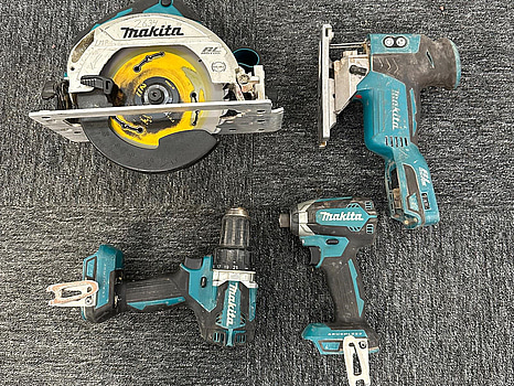 4 st. Verktyg Makita