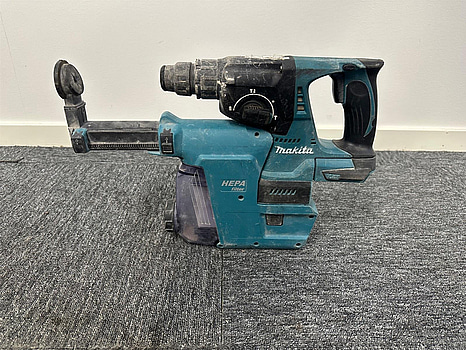 Kombihammare Makita DHR243 med dammutsug Makita DX06