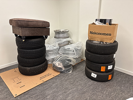 Bilddäck och fälgar