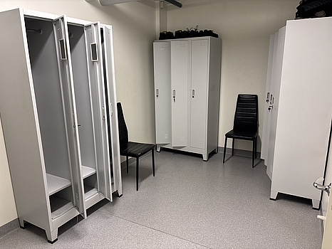 Inredning omklädningsrum