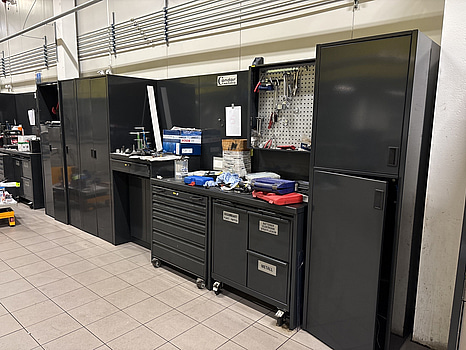 Arbetsstation Condor Werkzeug