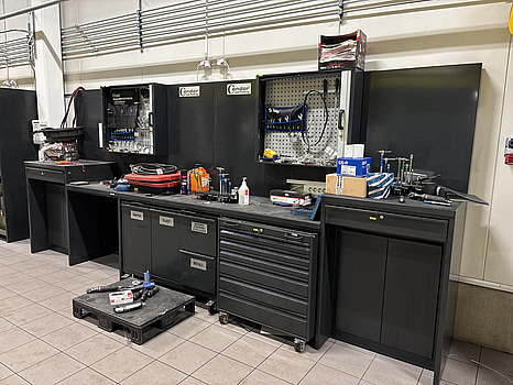 Arbetsstation Condor Werkzeug