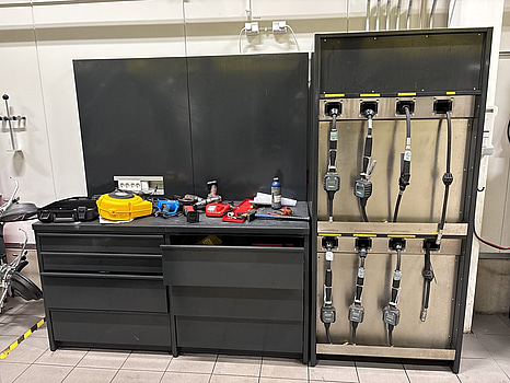 Arbetsstation Condor Werkzeug