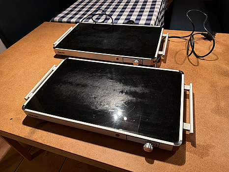 2 st. Värmeplattor Bartscher, Glashäll, GN 1/1