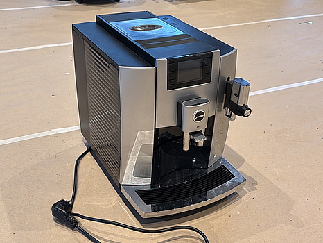 Kaffemaskin, Jura Type E8, moonlight silver