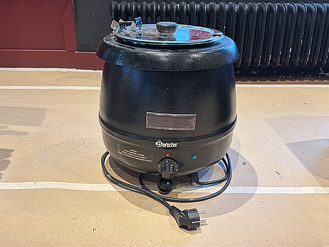 Soppkittel, Bartscher SB-6000, svart, 230 V, 400 W