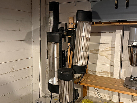 Värmelampor HeatLight, 1500W, 4 st