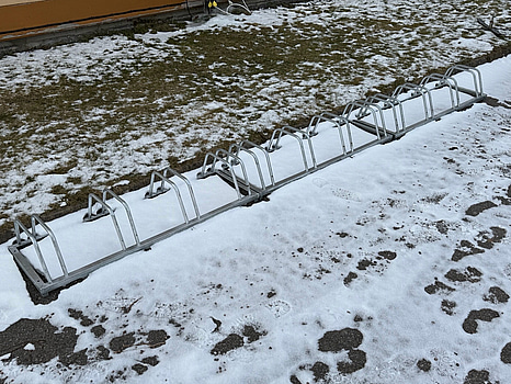 3 st Cykelställ i metall