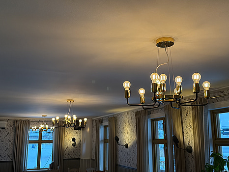 Takkrona, 4 st, olika modeller (3+1)