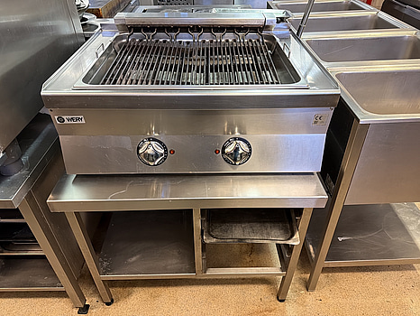 Elgrill, WERY CW68E, två brännare