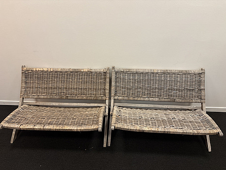 2 st. Stolar, utemöbler