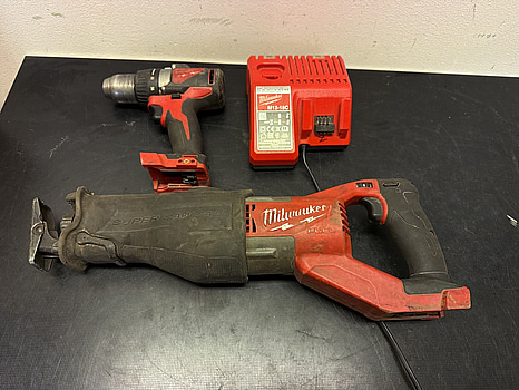 Skruvdragare & tigersåg (rep-objekt)