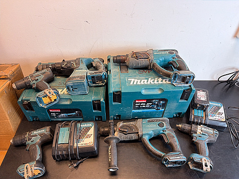 Maskinpaket Makita 6 st